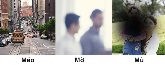 Thoái hóa điểm vàng và triệu chứng 3M