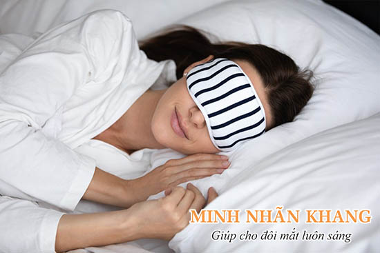 Ngủ đủ giấc giúp mắt được thư giãn và giảm mỏi mắt hiệu quả