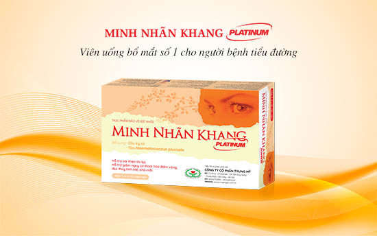Minh Nhãn Khang Platinum – Bí kíp ngăn chặn biến chứng tiểu đường lên mắt