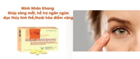 Đục thủy tinh thể uống Minh Nhãn Khang được không