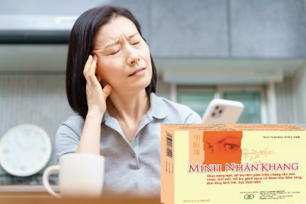 Cườm đá sử dụng Minh Nhãn Khang được không